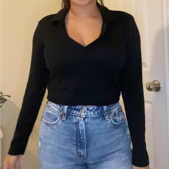 Altar’d State Cropped Long Sleeve - Picture 3 of 8